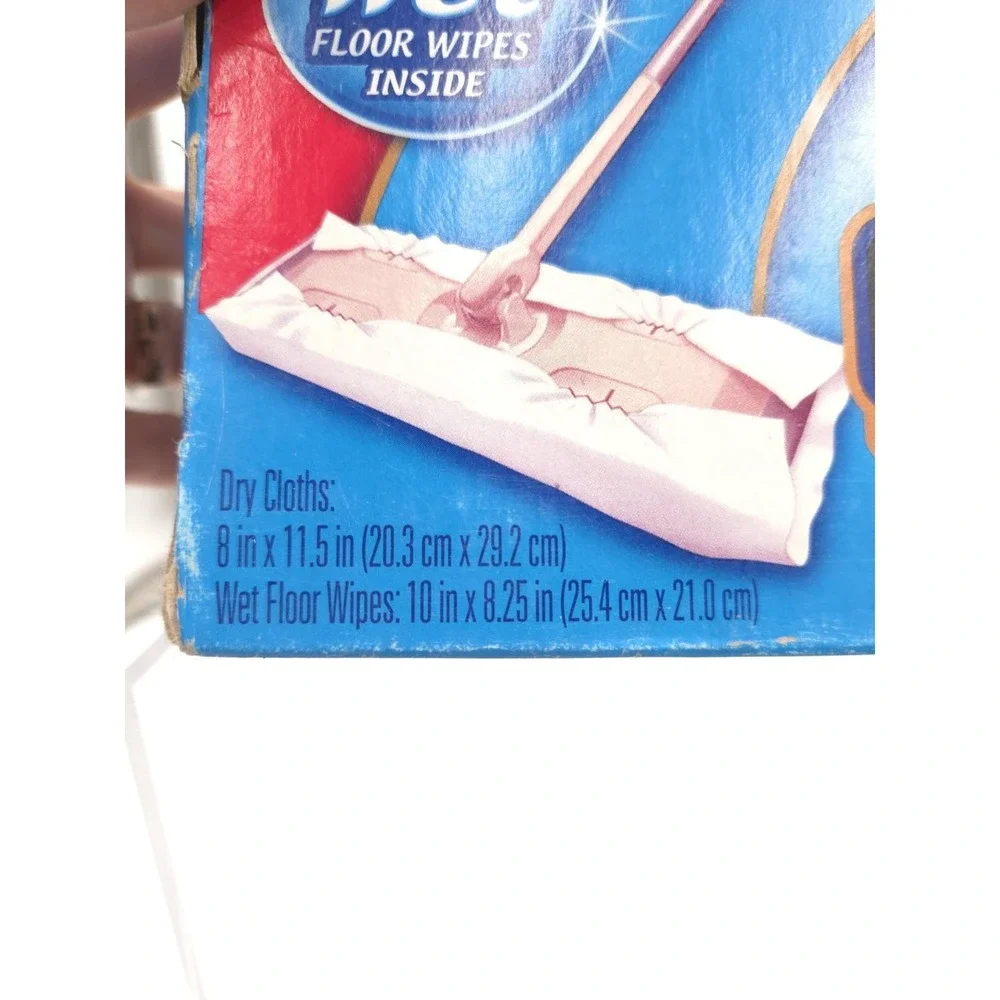 NIB Pledge Grab It Kit 1 Sweeper & 10 Dry Cloths Electrostatic Dusting Floors
